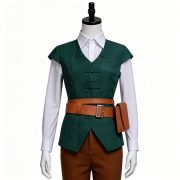 Long Hair Princess Female Flynn Rider Cosplay Costume Lettuce Prince Role-playing Outfit for Halloween Custom Mascot Costume - Image 4