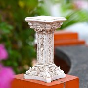 Retro European Roman Column Decorative Ornaments Customizable Photography Props Sculptures Garden Decor Resin Crafts