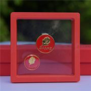 Red Magnetic Chairman Mao Badge 2.2cm Commemorative Round Chest Badge Collection Custom Metal Medal Badge