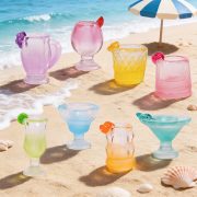 Summer Gradient Juice Cup Miniature Food Toy Realistic Highball Glass Resin Accessories DIY Cocktail Glasses Decorative Ornaments - Image 2