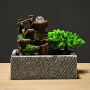 Living Room Entrance Moving New Home Gift Lucky Opening Gift Feng Shui Stone Aquatic Wealth Circular Water Ornament Decoration - Image 5