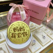Custom Metal Medal Badge Gold Plated Personalized Souvenir Gift Directly From Factory For Mom I Love You Pancake Design - Image 5