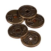 Custom Metal Medal Badge Pure Brass Threshold Coin Song Yuan Tongbao Yongle Tongbao Five New Home Renovation Door To Door Layout - Image 5