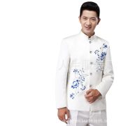 Adult Stage Performance Costume Zhongshan Suit Student Chorus Formal Wear Poem Recitation Outfit Traditional Chinese Adult Ensemble - Image 3