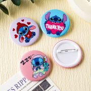 Steedie Custom Metal Medal Badge Cartoon Personality Chest Patch Back Pack Decoration Creative DIY Jewelry 44MM - Image 3