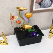 Cross-Border Decorative Wealth Attracting Flowing Water Fountain Ornament Perfect for Office Opening Gifts and Entrance Decoration - Image 5