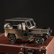 Custom Metal Art Jeeps Vintage Car Decorations Luxury Home Entrance TV Cabinet Wine Cabinet Iron Art Metal Crafts - Image 4