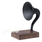 French Retro Record Player Sample Room TV Cabinet Restaurant Decorative Resin Ornament Customizable Soft Home Decoration
