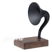French Retro Record Player Sample Room TV Cabinet Restaurant Decorative Resin Ornament Customizable Soft Home Decoration