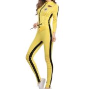 Yellow One-Piece Suit Cosplay Costume for Adults Stage Performance Halloween Kill Bill Bride Theme - Image 5