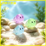 Customizable Decorative Ornaments Cute Luminous Little Seal DIY Aquarium Decoration Creative Desktop Miniatures Resin Crafts - Image 3