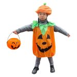 Halloween Toddler Pumpkin Costume Cosplay Stage Performance Children's Pumpkin Outfit Role-playing Clothes Adult Stage Performance Costume