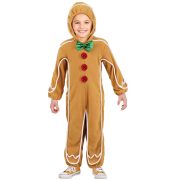 Children's Gingerbread Man Performance Costume Elementary School Pancake Hero Performance Outfit Cartoon Animal Stage Props - Image 5