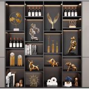Modern Minimalist Luxury Creative Home Bar Cabinet Decorations Living Room TV Cabinet Office Resin Artistic Ornaments - Image 3