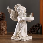 European Style Angel Candelabra Resin Decorative Ornaments Customizable Home Desktop Decoration Romantic Dinner Atmosphere Props - Image 3