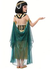 Children's Halloween Cosplay Costume Egyptian Pharaoh Queen Performance Outfit Stage Opera Show Costume Adult Size - Image 3