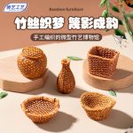 Customizable Resin Fairy Lights Decorative Ornaments Miniature Landscape Glow In The Dark DIY Bonsai Accessories Creative Simulation