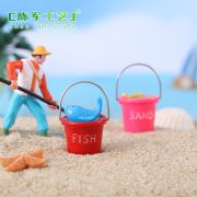 Customizable Decorative Ornaments Beach Scene Miniature Display Resin Craft Materials DIY Assembly Figurines Cake Toppers - Image 2