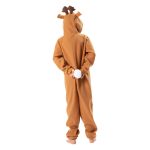 2024 New Christmas Deer Onesie Pajamas for Kids Stage Performance Costumes Holiday Atmosphere Reindeer Animal Play Clothes