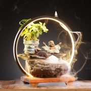 New Chinese Style Creative Wealth Attracting Flowing Water Fountain Ornament for Home Living Room Entrance New Year Gift - Image 3