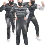 Adult Halloween Costume Stage Performance Outfit Avengers Winter Soldier Captain America Winter Soldier