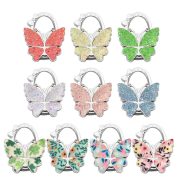 Custom Metal Butterfly Hook Bag Buckle Smooth Frosted Surface Ladies' Clutch Bag Accessory Portable Table Edge Hook - Image 3