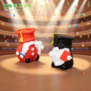 Customizable Decorative Dwarf Figure Ornaments for Graduation Season Ideal DIY Accessories for Dollhouses and Car Desktops - Image 4