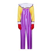 Toy Story Sad Jester Adult Stage Performance Costume Halloween Overalls Role-playing Cosplay Suit for Performances
