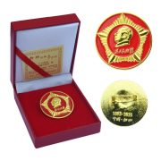 Custom Metal Medal Badge Chairman Mao Zedong Round Chest Pin Star Shape Commemorative Collectible Gift Card Pack - Image 5