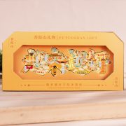 Putuo Mountain Creative Gift Custom Metal Medal Badge Travel Souvenir Craftwork City Touristic Refrigerator Magnet - Image 3