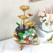 Indoor Desktop Mini Wealth Attracting Flowing Water Fountain Ornament Office Decorations Source Factory Feng Shui Pool Aquarium - Image 2