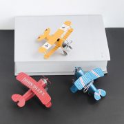 Creative Vintage Iron Art Miniature Airplane Model Decorative Metal Crafts Personalized Custom Medals Badges Home Decor Gifts - Image 2