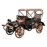 Retro Car Model Decorative Display Piece Industrial Style Living Room TV Cabinet Bar Shelf Custom Metal Medal Badge Craft