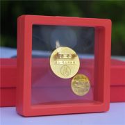 Custom Metal Medal Badge Gold Finish Commemorative Chairman Mao Zedong 3CM Thickened Chest Badge with Colorful Painting - Image 4