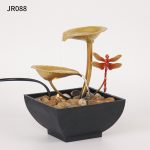 Cross-Border New Model Wealth Attracting Landscape Flowing Water Fountain Ornament for Living Room Entrance Office Opening Gifts