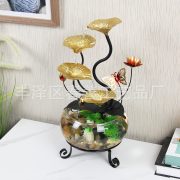 Small Desktop Flowing Water Fountain Ornament Fish Tank Landscape Decoration Craft Directly From Source Manufacturer - Image 2