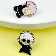 Custom Metal Medal Badge Cute Cartoon Emblem Anime Accessories Alloy Brooch Fashionable Personalized Collectible Pin - Image 2