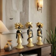 Retro African Elegant Goddess Figure Decorative Ornament Customizable Resin Craftwork for TV Cabinet Desktop Decoration - Image 4