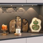 Customizable Decorative Ornament Home Entrance Key Storage Wall Art Living Room Dining Cabinet Shoe Rack Decor Accessories