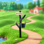 Customizable Decorative Ornaments Miniature Landscape Decoration ZAKKA General Goods Simulation Water Bucket Direction Sign - Image 4