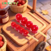 陈军工艺 糖葫芦微景观diy盆景多肉装饰树脂迷你小摆件桌面小配件 - Image 3