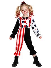 Adult Stage Performance Costume for Cross-Border Clown Halloween Party Cosplay Outfit Soul-Less Clown Performance Costume - Image 4