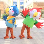 Cartoon Poinco Parrot Adult Stage Performance Costume Customizable Walking Doll Suit Fried Chicken Skin Human Wear Props - Image 3