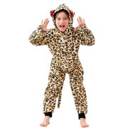 Children's Dance COS Performance Costume Forest Animal Leopard Print Tiger Parent-Child Show Suit One-Piece Jumpsuit - Image 5