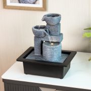 Cross-Border Desktop Mini Fountain Wealth Attracting Water Flowing Landscape Decoration Craft Gift Living Room Office Ornament - Image 3