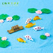Customizable DIY Goldfish Decorative Ornaments Resin Aquarium Landscape Accessories Creative Keychain Mini Figurine - Image 2