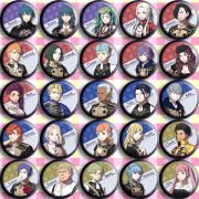 Flame Coat of Arms: Wind Snow Moon Custom Metal Medal Badge Anime Game Emblem Chest Patch Wall Poster Ornament