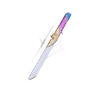 Dark Star Knife Metal Model Ornament 22cm Alloy Gaming Weapon Collectible Unsharpened Static Model Custom Metal Medal Badge - Image 5