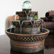 Cross-Border Flowing Water Fountain Ornament European Style Office Opening Housewarming Gift Living Room Desktop Decoration Home Decor - Image 2