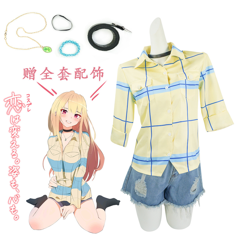 O1CN01qgbNOO2643cH6bAjE_3447057607-0-cib.jpg Adult Stage Performance Costume Halloween Kishida Kaiho Dream Cosplay Outfit Morena Doll Changing Costume For Adults - Image 1